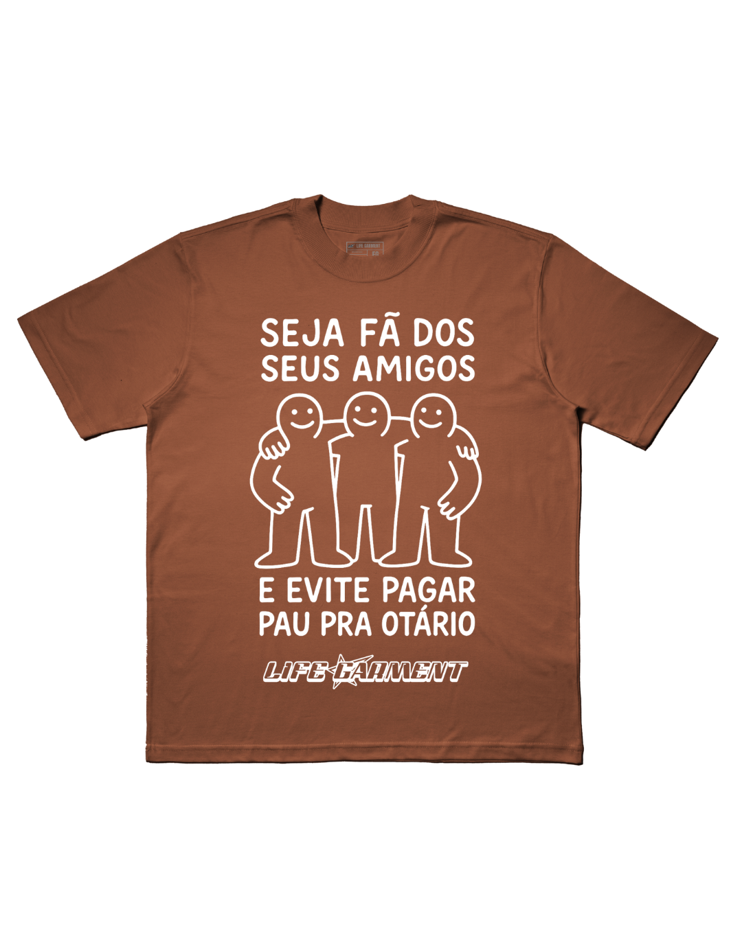 TEE OVERSIZED 'AMIGOS' - FRENTE