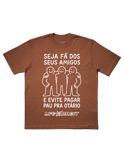 TEE OVERSIZED 'AMIGOS' - FRENTE