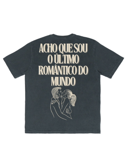 CAMISETA OVERSIZED 'SEJA ROMÂNTICO'