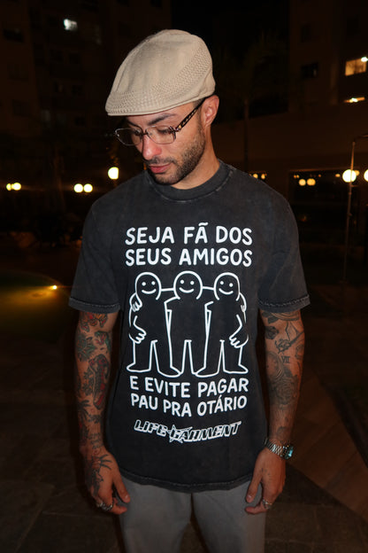 TEE OVERSIZED 'AMIGOS' - FRENTE
