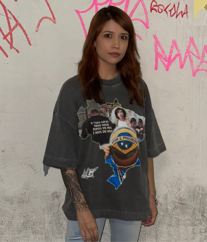 CAMISETA OVERSIZED 'BRASIL'