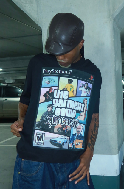 TEE OVERSIZED 'GTA' - FRENTE