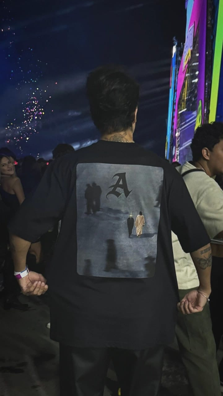 TEE OVERSIZED 'BEST FRIEND'