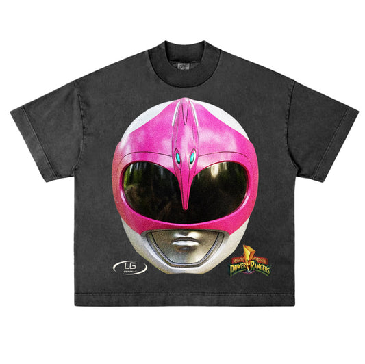 Camiseta Power Ranger Rosa