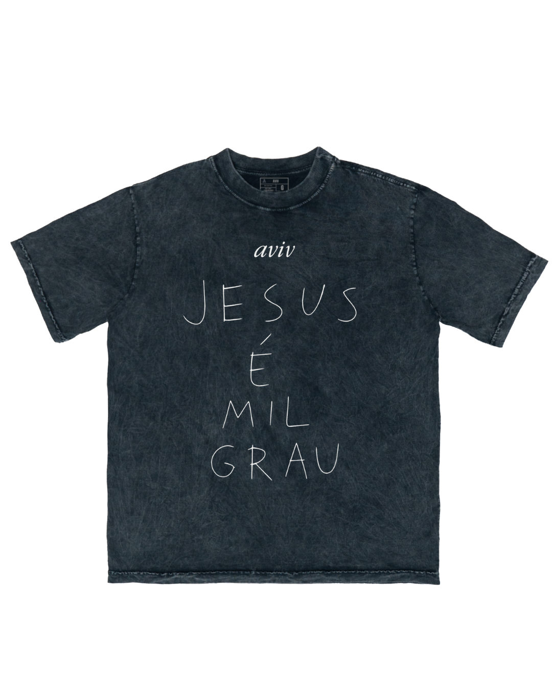 TEE OVERSIZED 'MIL GRAU'