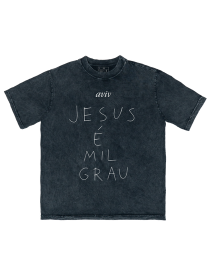 TEE OVERSIZED 'MIL GRAU'