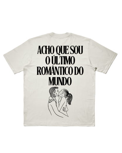 CAMISETA OVERSIZED 'SEJA ROMÂNTICO'