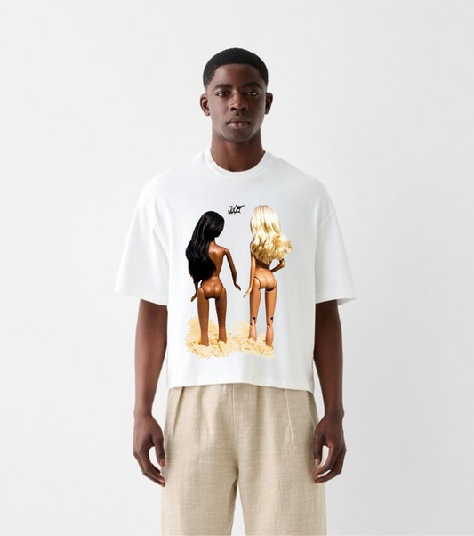 CAMISETA BOXY BARBIE