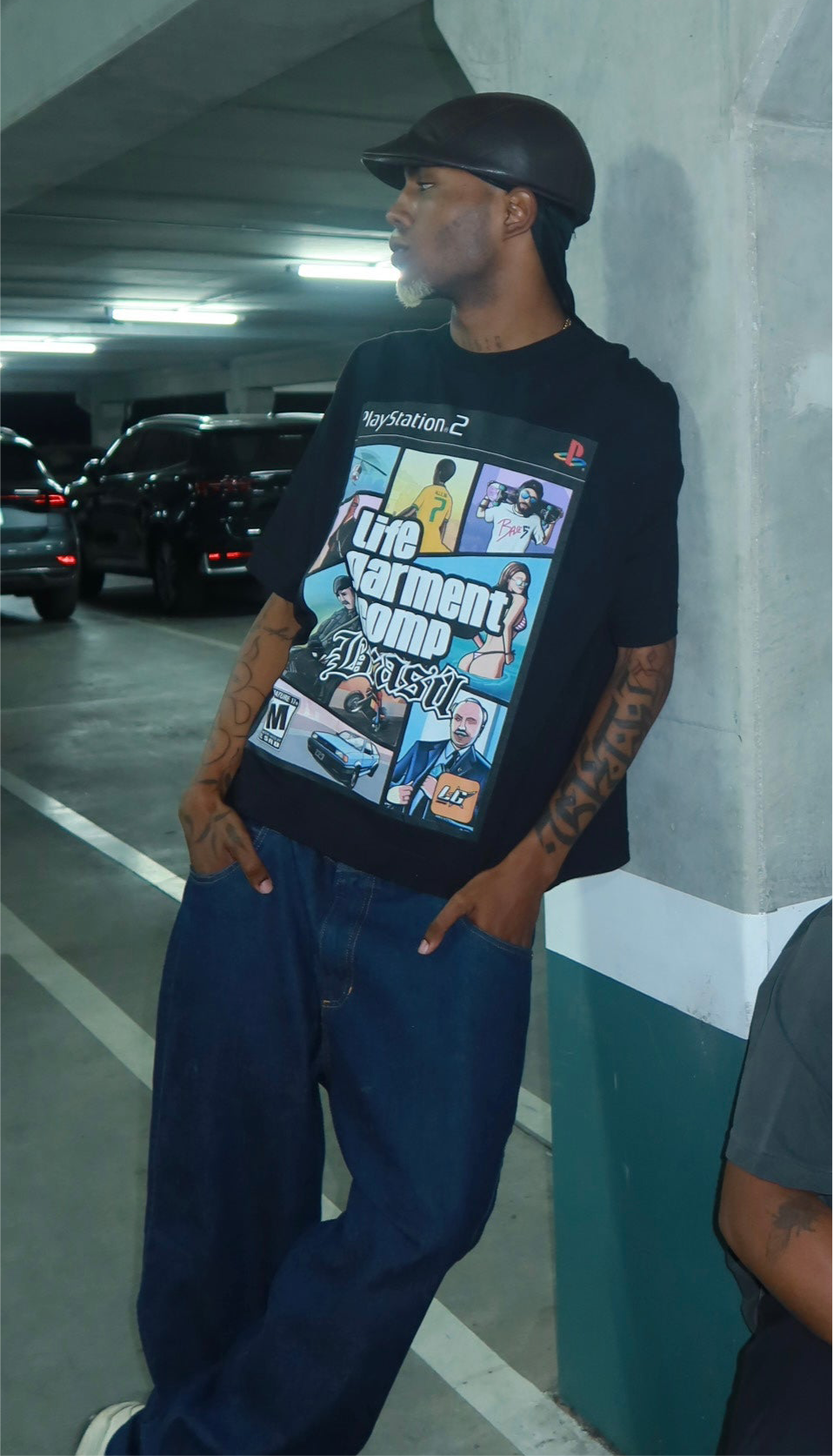 TEE OVERSIZED 'GTA' - FRENTE