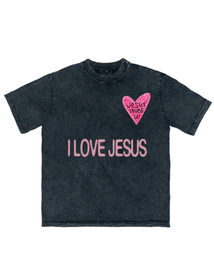 TEE OVERSIZED 'I LOVE JESUS'