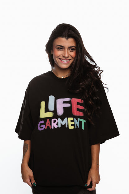 CAMISETA OVERSIZED 'NÃO F❤️DA OS MEUS SENTIMENTOS'