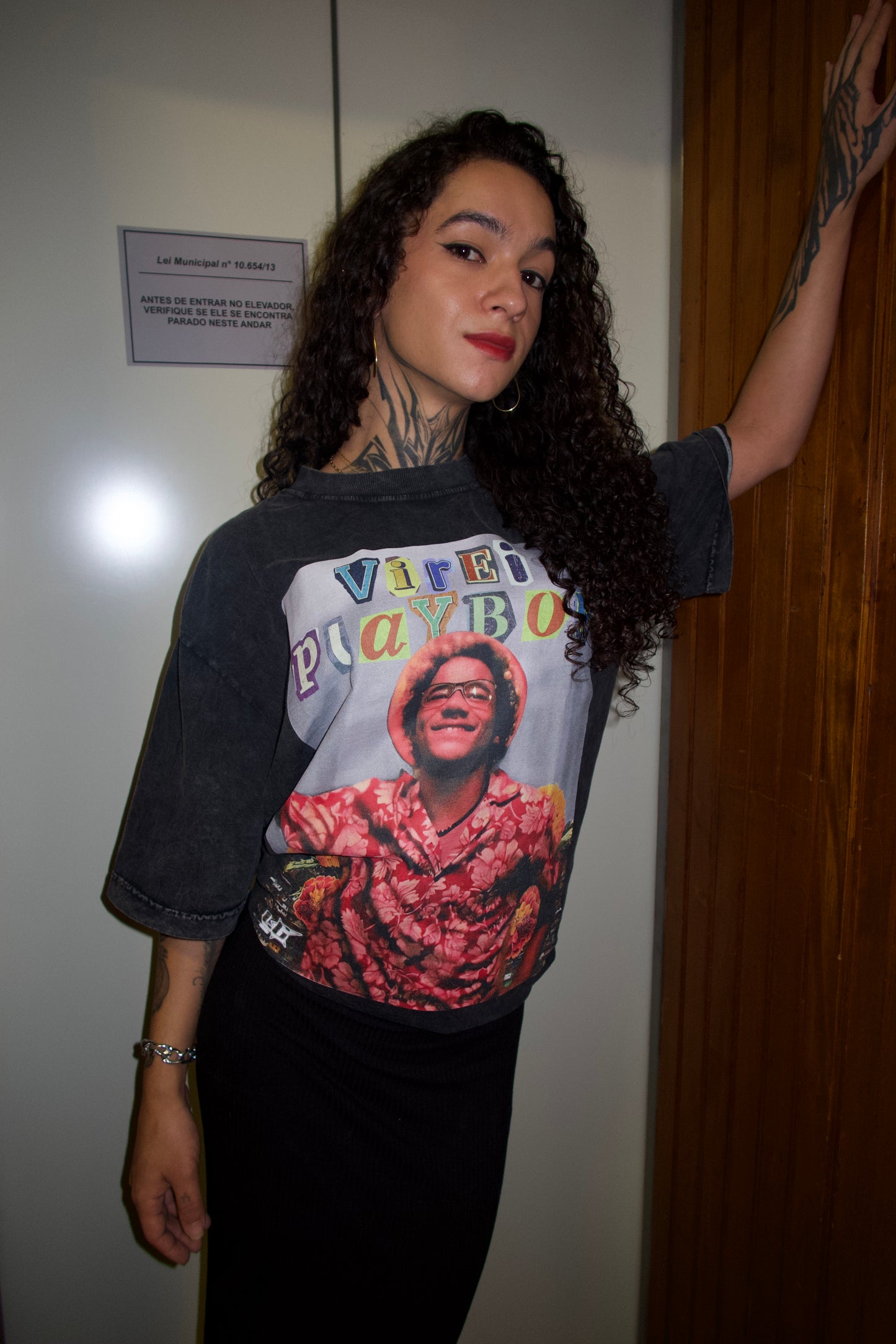 CAMISETA OVERSIZED 'VIREI PLAYBOY'