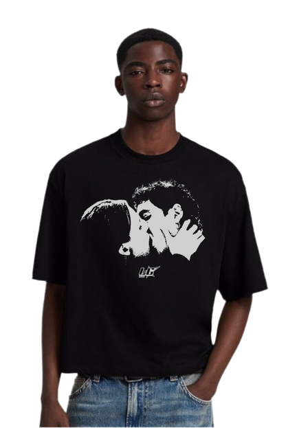 TEE BOXY 'KISS'
