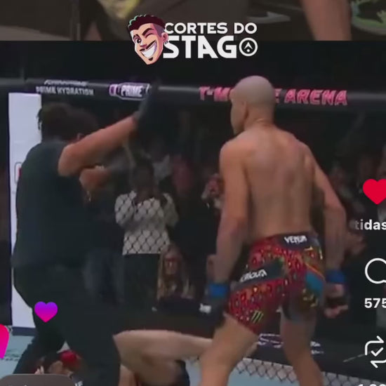 Allan Stag com a camiseta Bomba Patch - use o cupom “STAG”