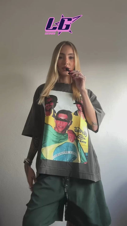 CAMISETA OVERSIZED 'TEMPO DO OURO'